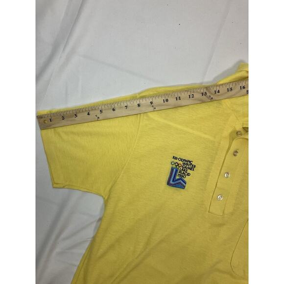 Vintage 1980 Lake Placid Olympics Polo - Picture 7 of 8